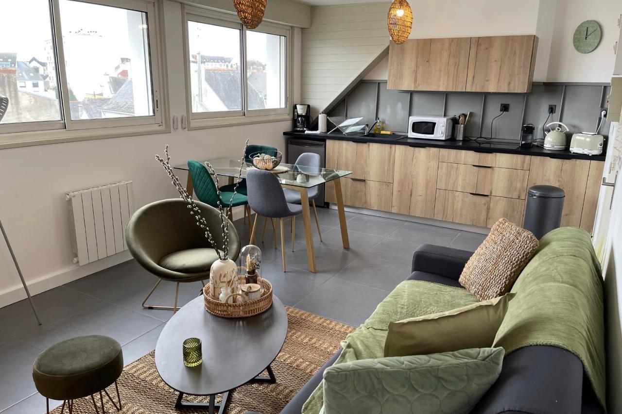 41 Sangnier T3 Dernier Etage Apartment Lorient Bagian luar foto