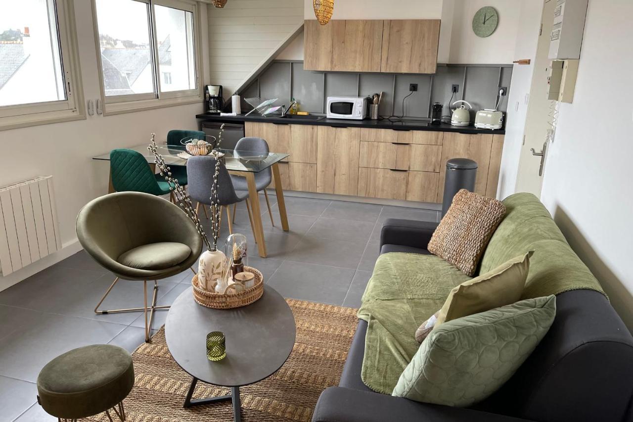 41 Sangnier T3 Dernier Etage Apartment Lorient Bagian luar foto